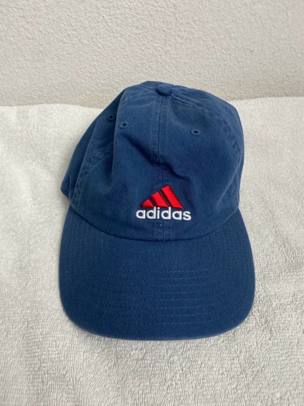 Adidas Women's Navy American Flag Climalite Adjustable Baseball Hat Athleisure